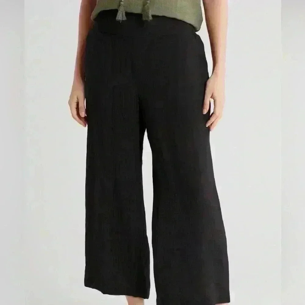 Nanete Lepore smocked wide leg pants size  M